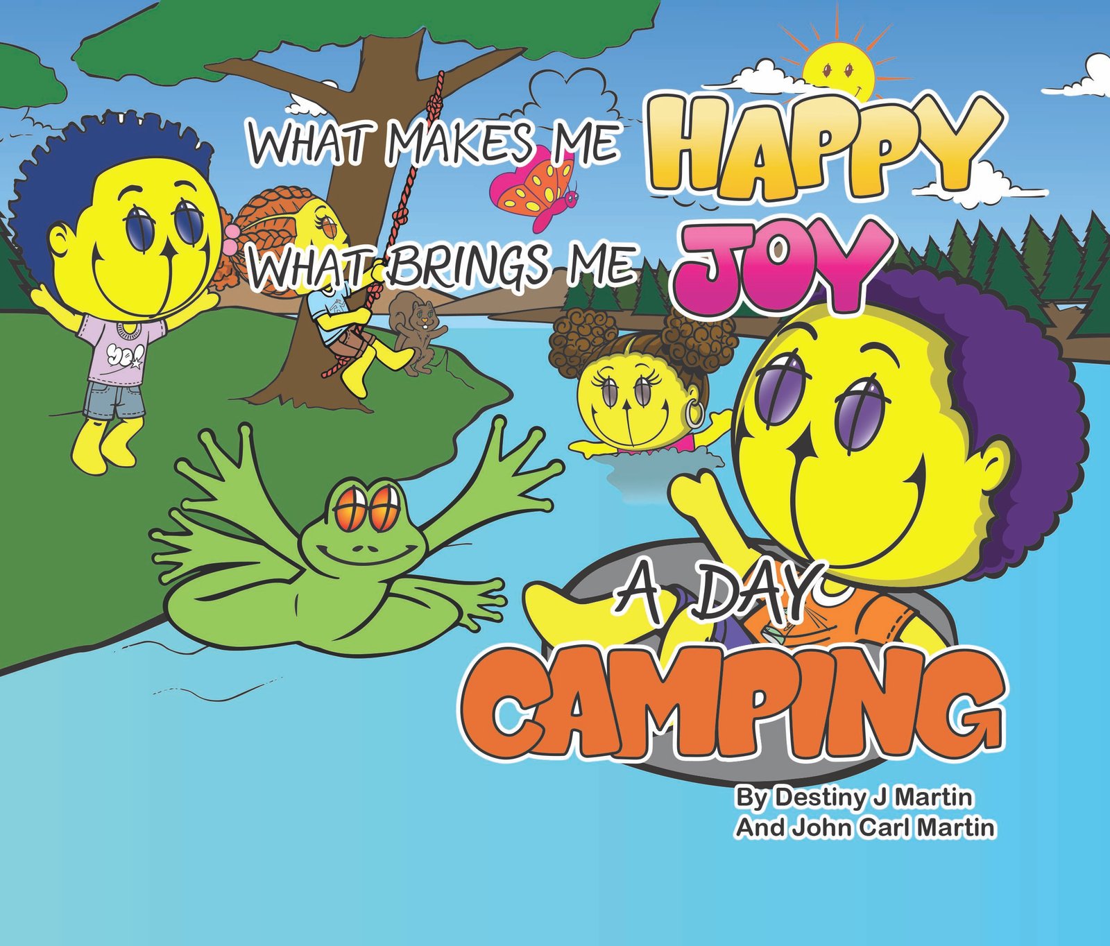 Camping cover art