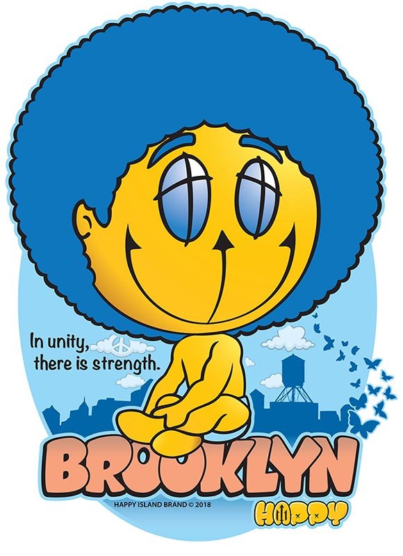 BK Happy Drawstring Bag