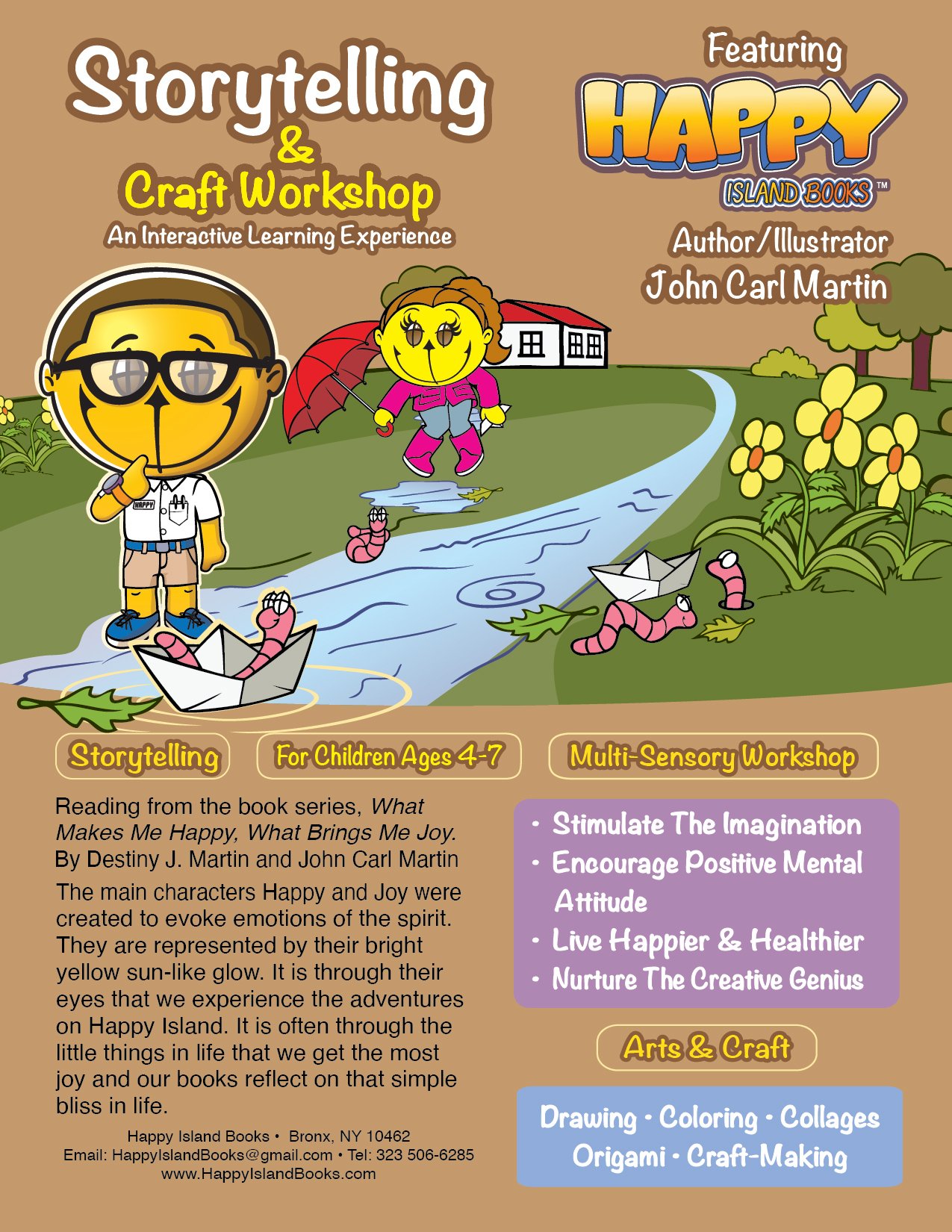 Happy Island Books Workshop